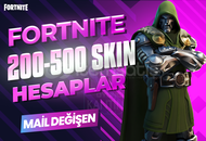 200-500 SKIN V.I.P MAİL DEĞİŞEN FORTNITE HESAP