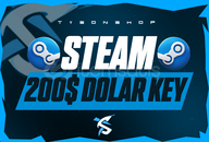 +200$ (6000₺) Steam Key / Oto - Teslimat
