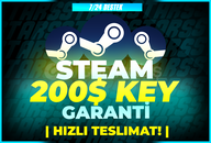 ⭐️200$ [7000₺] Steam Random Key