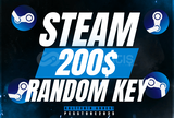 ⭐️200$ [7500₺] STEAM RANDOM KEY⭐️