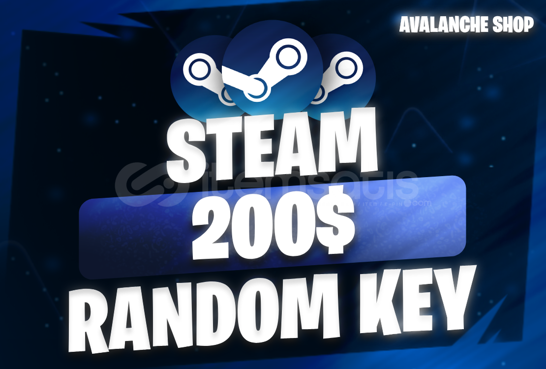 ⭐ 200$ (7500TL) Steam Random Key ⭐ ⭐ 200$ (7500TL) Steam Random Key ⭐