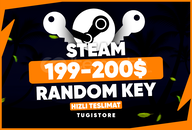 ⭐+200$ (8000₺) Steam Key / Oto - Teslimat⭐