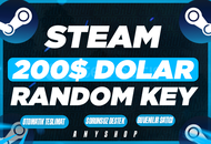 ⭐ 200$ (+8000₺) Steam Random Key⚡