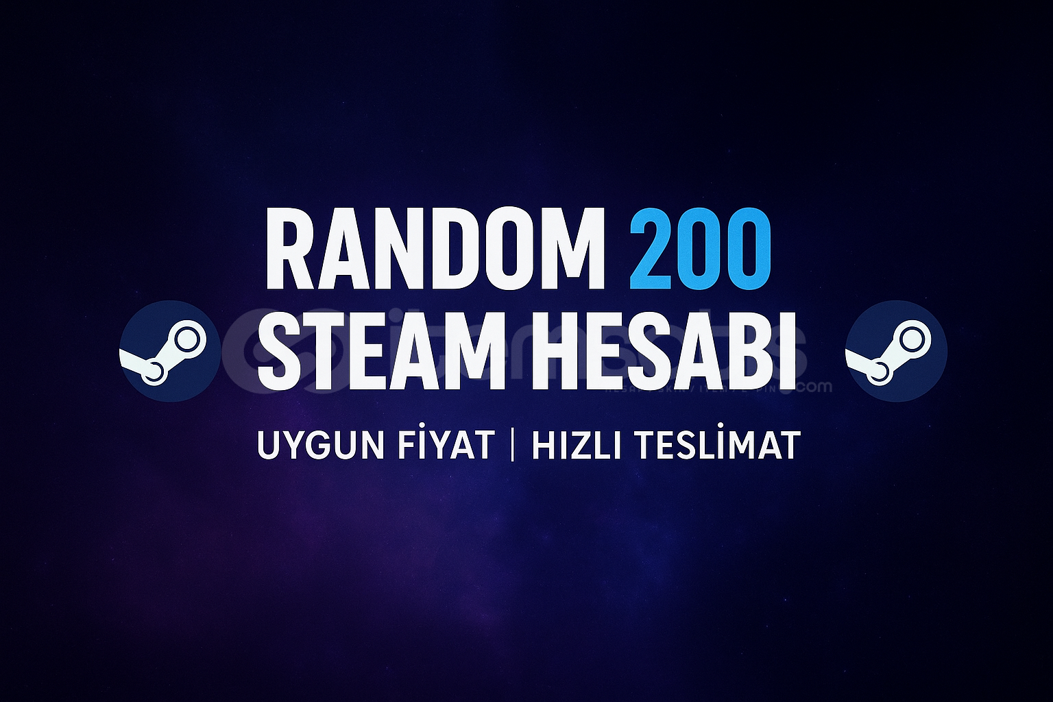 200 Adet Random Steam Hesabı 200 Adet Random Steam Hesabı