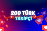 200 ADET TÜRK TAKİPÇİ - GERÇEK HESAPLAR