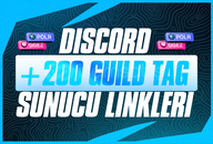 ⭐[+200] Discord Guild Tak Sunucu Linkleri⭐