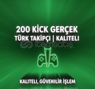 ⭐200 Kick Gerçek Türk Takipçi | Kaliteli