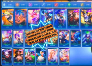 +200 SKİN +100 HERO HESAPLAR HEM DE BU FİYATA!