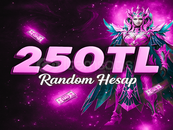 +200 SKİN⭐250TL⭐ RANDOM HESAP⭐