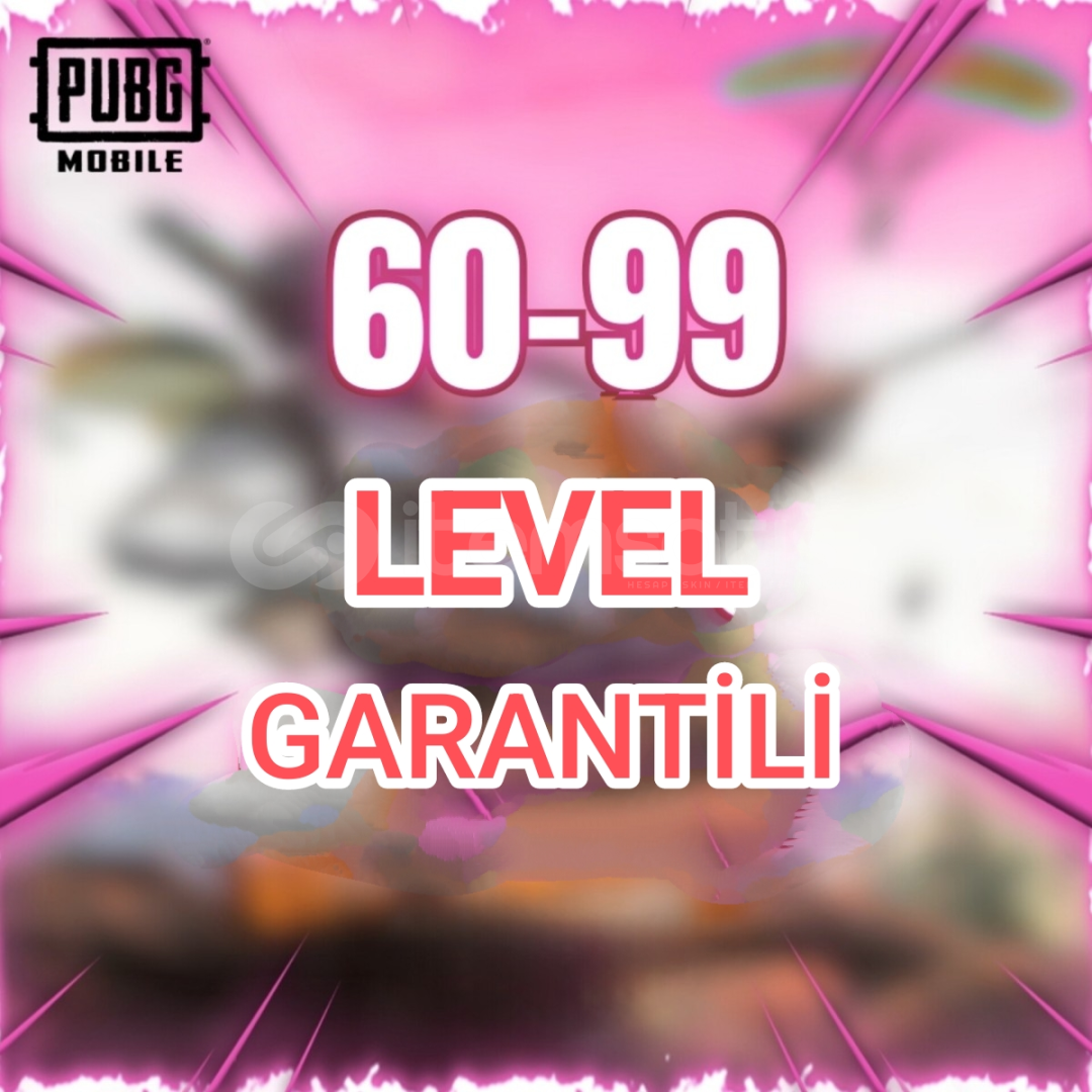 ⭐+200 SKİN⭐ 60-99 LEVEL GARANTİLİ PUBGM RANDOM  ⭐+200 SKİN⭐ 60-99 LEVEL GARANTİLİ PUBGM RANDOM