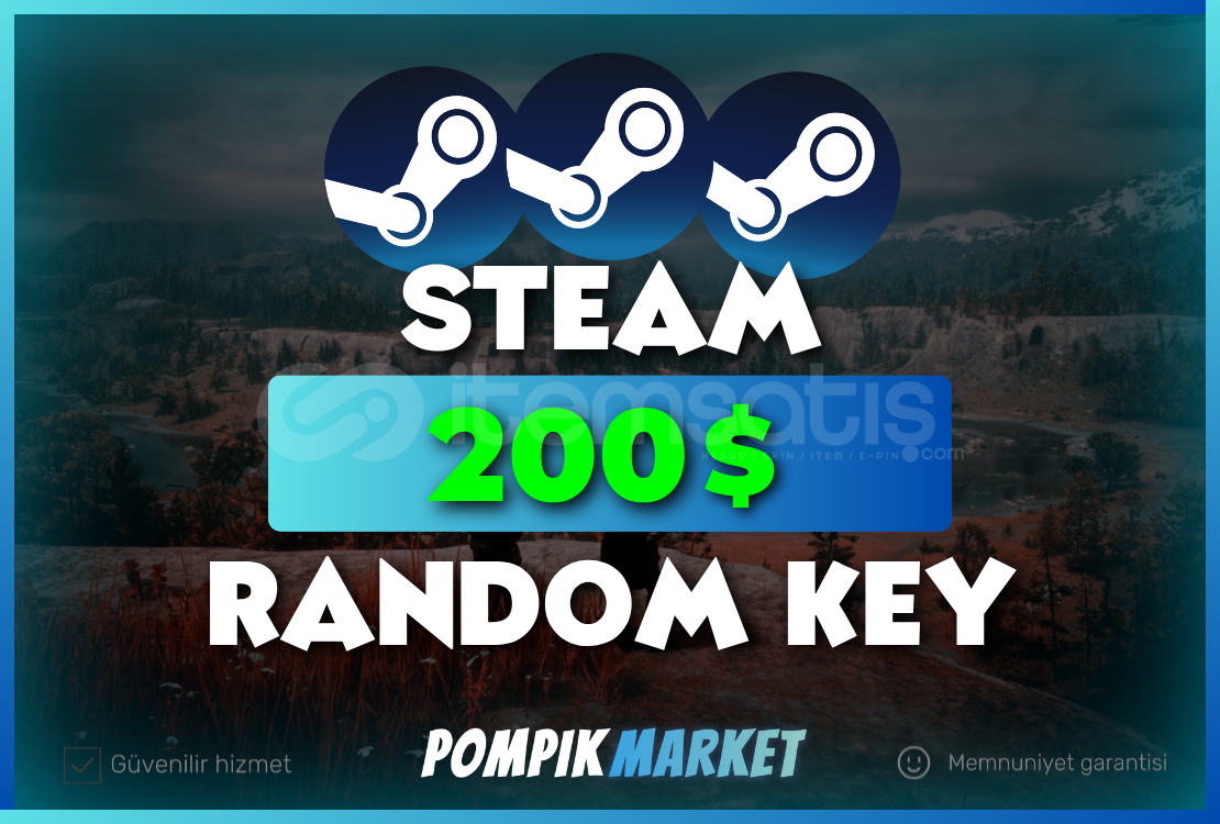 ⭐️ 200$ Steam Random Key ⭐️ ⭐️ 200$ Steam Random Key ⭐️