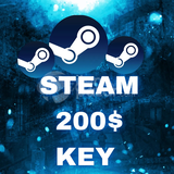 200$ Steam Random Key 
