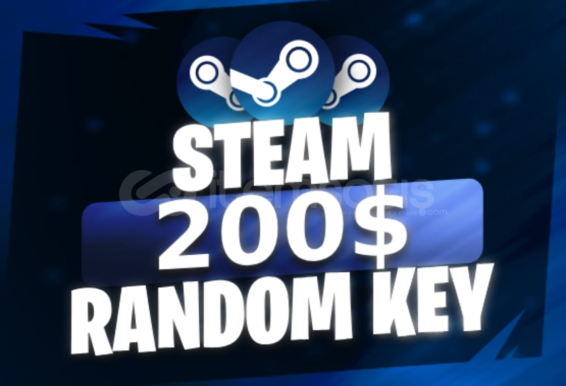 ⚡️200$ STEAM RANDOM KEY GARANTİLİ HIZLI TESLİMAT ⚡️200$ STEAM RANDOM KEY GARANTİLİ HIZLI TESLİMAT