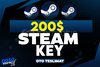 ⭐200$ STEAM RANDOM KEY ⭐