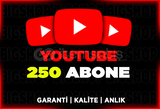 250 Youtube Abone | GARANTİ| ANLIK