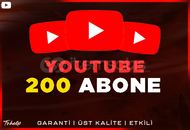 200 Youtube Abone | Garantili | #1