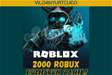 2000 (2857) Robux Çok ucuz!