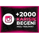 2.000 Adet Türk Beğeni	