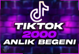 ⭐2000 ANLIK BEĞENİ TIKTOK ⭐