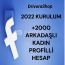2000+ ARKADAŞLI KADIN PROFİLİ HESABI. 