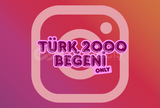 ⚡ 2000 | BEĞENİ 100% TÜRK