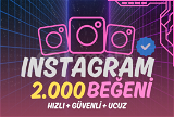 +2000 Beğeni Instagram