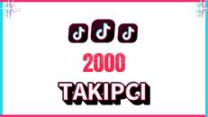 ⭐ 2000 GERÇEK TAKİPÇİ *Garantili*⭐