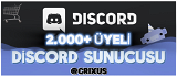 [ANLIK] 2.000+ Gerçek Üyeli Discord Sunucuları!