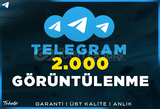 2000 Görüntülenme Son 1 Post | Garanti