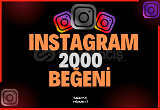 2000 Instagram Gerçek Beğeni 