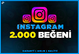 2.000 Instagram Gerçek Beğeni | ANLIK