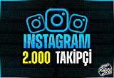 2000 Instagram Gerçek Takipçi |