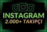 +2000 Instagram Gerçek Üst Kalite Takipçi