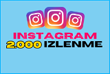 2.000 Instagram İzlenme | Anlık| Keşfet Etkili