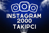 2000 Instagram Takipçi | +30 Satış!