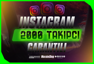 {Ömür Boyu Garantili!] 2000 Instagram Takipçi