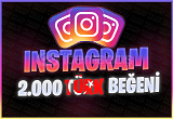 2.000 Instagram Türk Beğeni | ANLIK