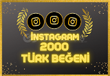 ⭐ +2000 İnstagram Türk Beğeni + Garantili