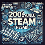 ⭐+2000 OYUNLU STEAM HESABI | OTO TESLİM ⭐
