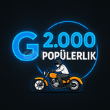  2.000 POPÜLERLİK HIZLI TESLİMAT