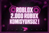 ⭐️2000 ROBUX |✅ERİŞİM ENGELİNE TAKILMAZ!