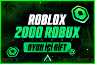 ⚡2000 ROBUX |✅İSTEDİĞİNİZ OYUNDAN GAMEPASS GİFT