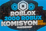 ⭐2000 Robux (Fee from Us)⭐