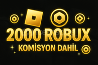 2000 Robux (Komisyon Dahil 2858)