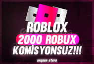 ⭐ 2000 ROBUX | KOMİSYON KARŞILANMADAN ⭐