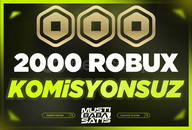 ⭐ 2000 Robux + Komisyonsuz