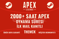 ⭐️2000+ SAAT APEX LEGENDS❤️+İLK MAİL❤️