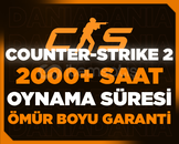 ☢️2000+ SAAT CS2 STEAM☢️GARANTİ