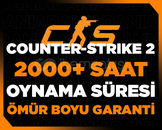 ☢️2000+ SAAT CS2 STEAM☢️GARANTİ ☢️2000+ SAAT CS2 STEAM☢️GARANTİ