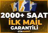 ⭐2000+ SAAT CS2 STEAM HESABI | GARANTİ⭐